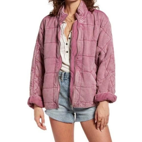 Free People Jackets & Blazers - Free People Dolman Quilted Knit Jacket